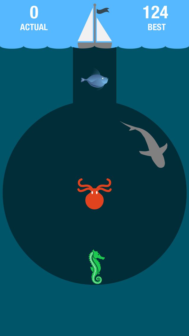 Octopush gameplay screenshot