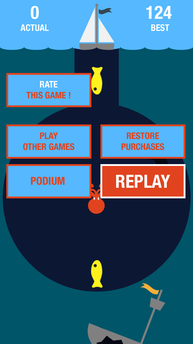Octopush menu screenshot