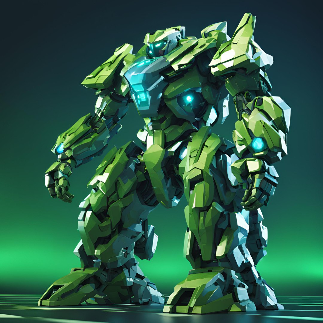 Titan signature mecha artwork